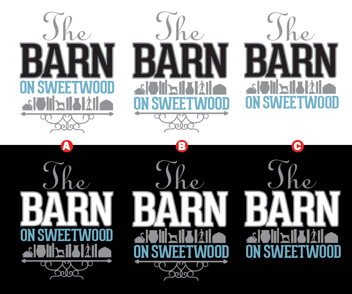Logo Design by Thomas DeHart for The Barn on Sweetwood | Design #4354461