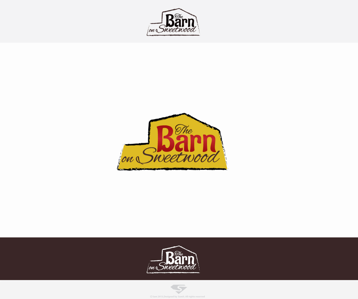Logo Design by Sam for The Barn on Sweetwood | Design #4302825