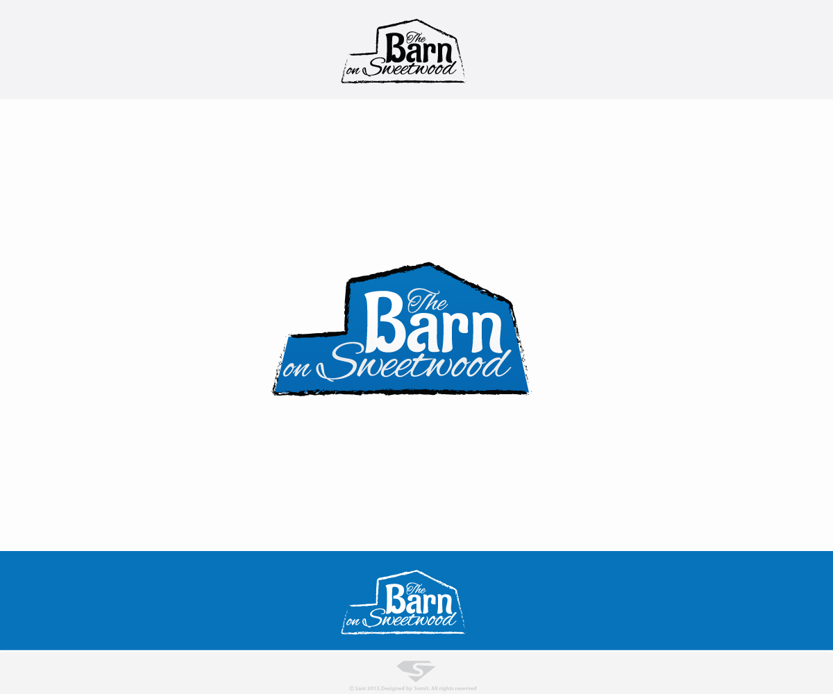 Logo Design by Sam for The Barn on Sweetwood | Design #4305798
