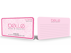 hair salon logo and Business Card Design | Business Card Design by Hardcore Design