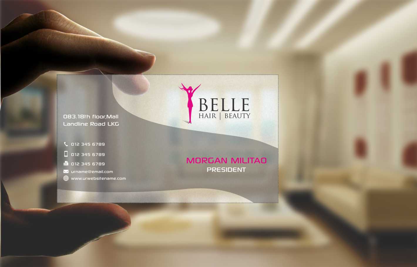 Diseño de Tarjeta de Presentación por szabist para este proyecto | Diseño #4295801