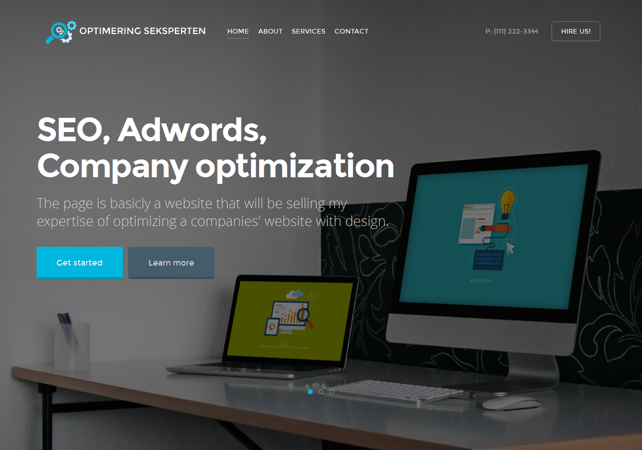 Web Design by Elegant Designs for this project | Design #4293600