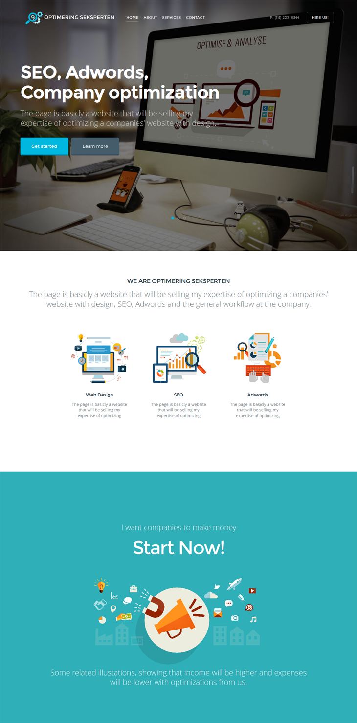 Web Design by Elegant Designs for this project | Design #4356344