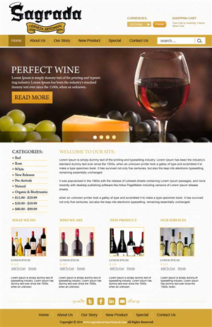 Web Design by superlogodesigners for Sagrada | Design #4363613