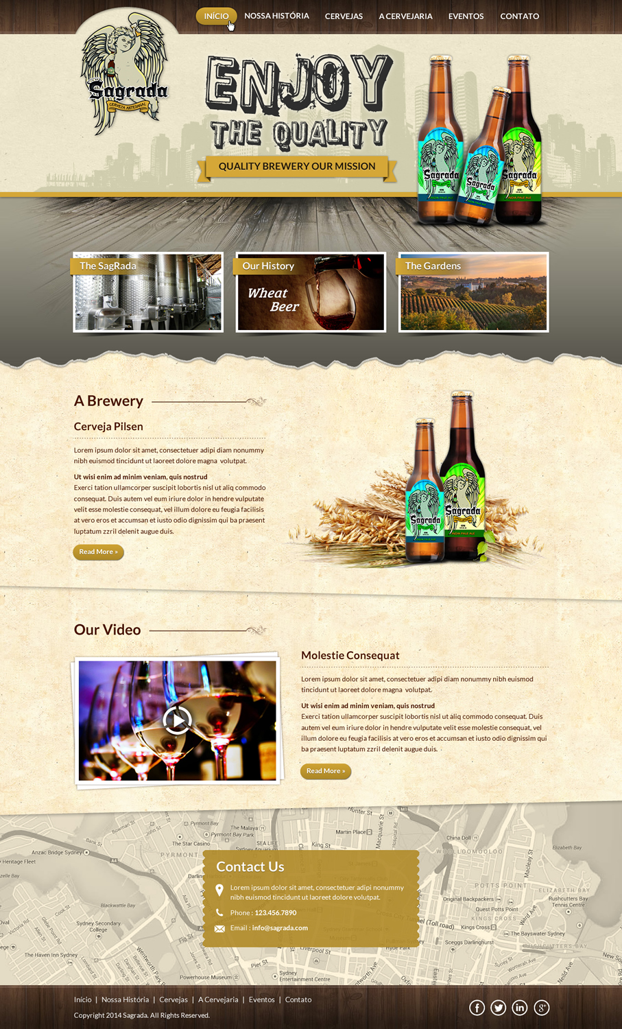 Web-Design von Sbss für Sagrada | Design #4292041