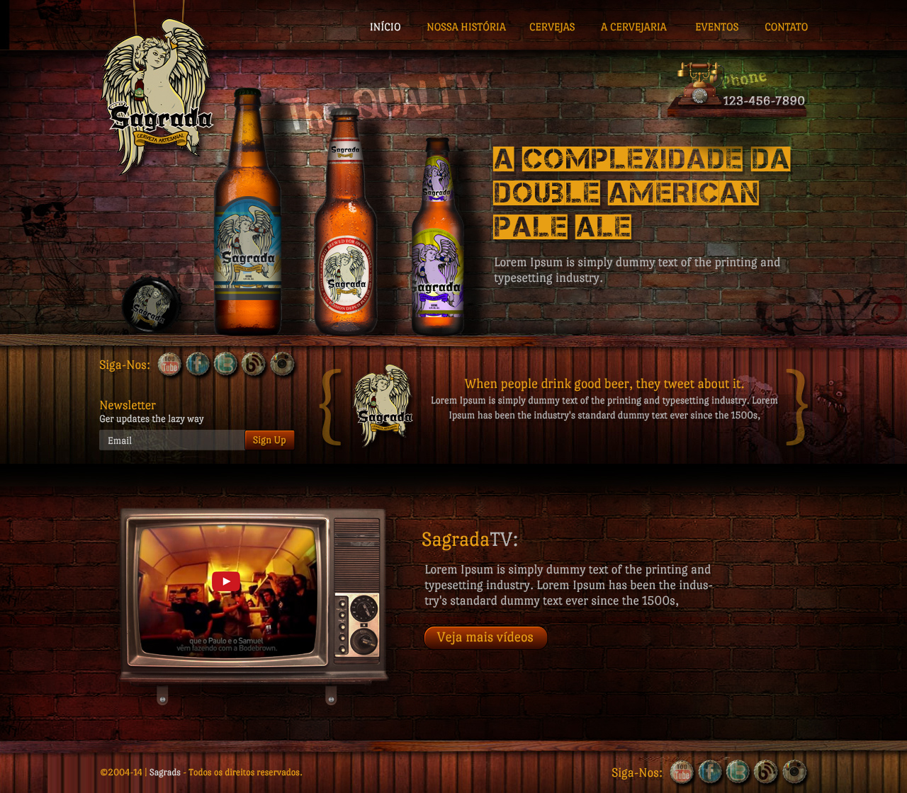 Web Design by Sbss for Sagrada | Design #4292122