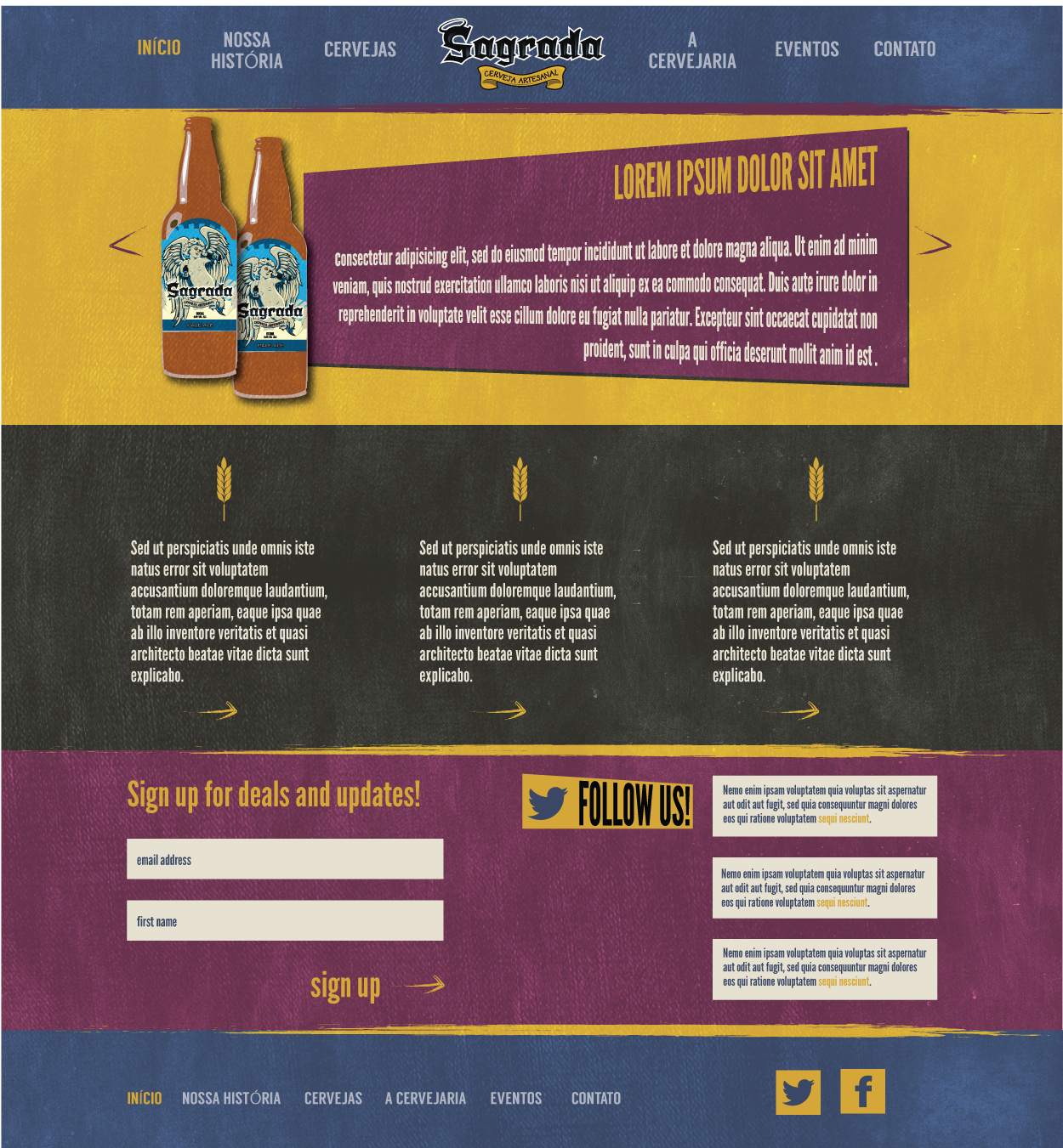 Web Design par OryK pour Sagrada | Design #4292915