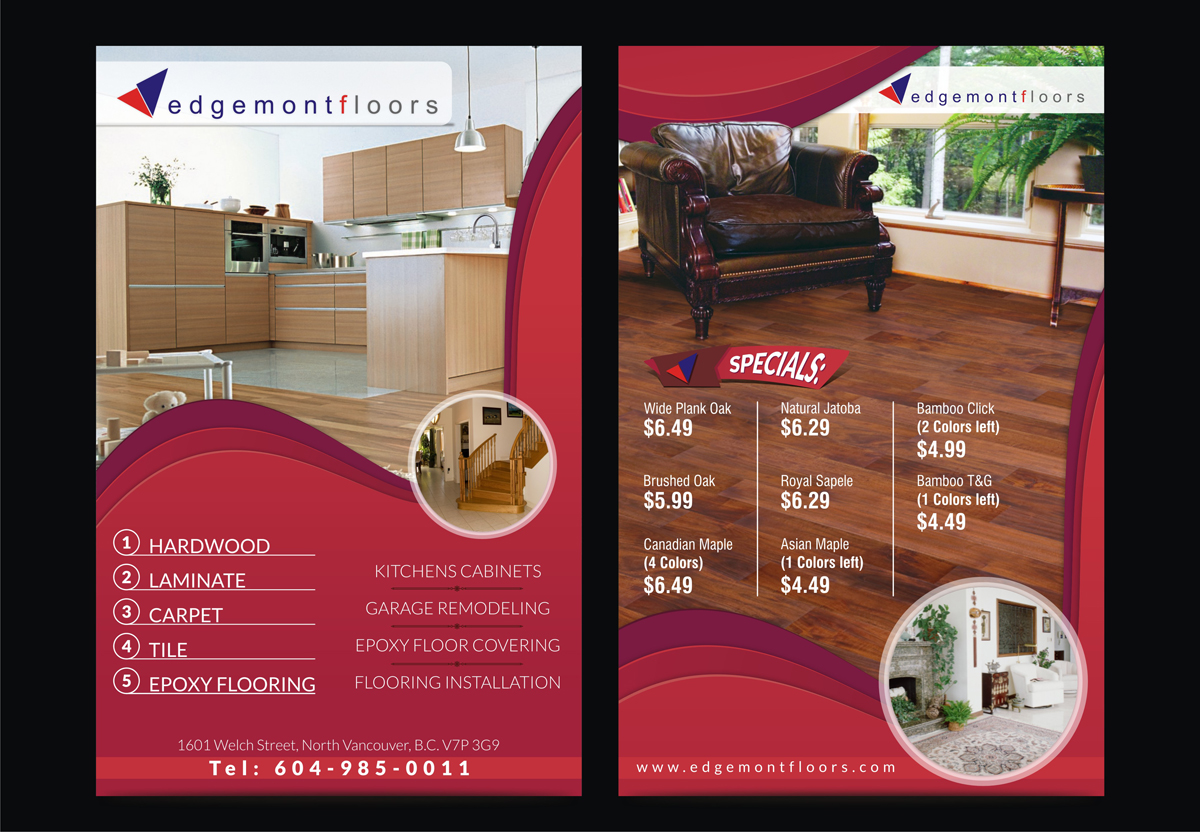 retail flyer design