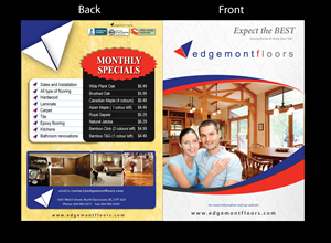 Flyer Design by Sbss for Edgemont Floors | Design: #1219631