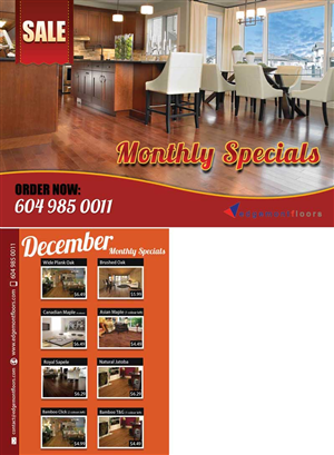 Flyer Design by JessicaD for Edgemont Floors | Design: #1218651