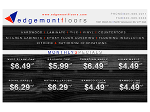 Flyer Design by Fatal Graphix for Edgemont Floors | Design #1219147
