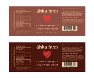 New label for maple syrup business