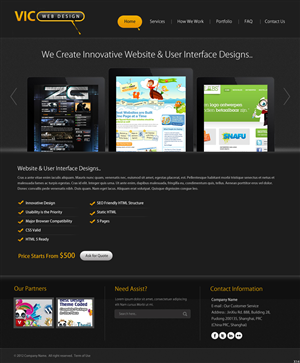 Web-Design von pb für dieses Projekt | Design: #1249454