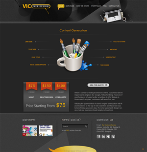 Web-Design von pb für dieses Projekt | Design: #1314306