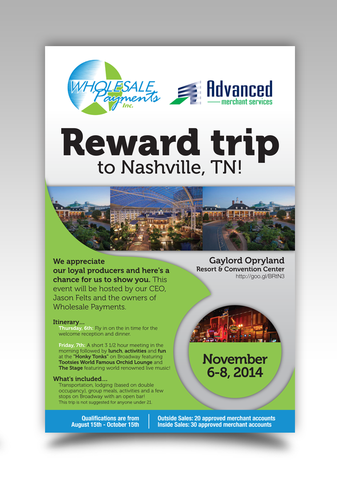 Invitation Design by ProGravix for Advanced Merchant Services | Design: #4292563