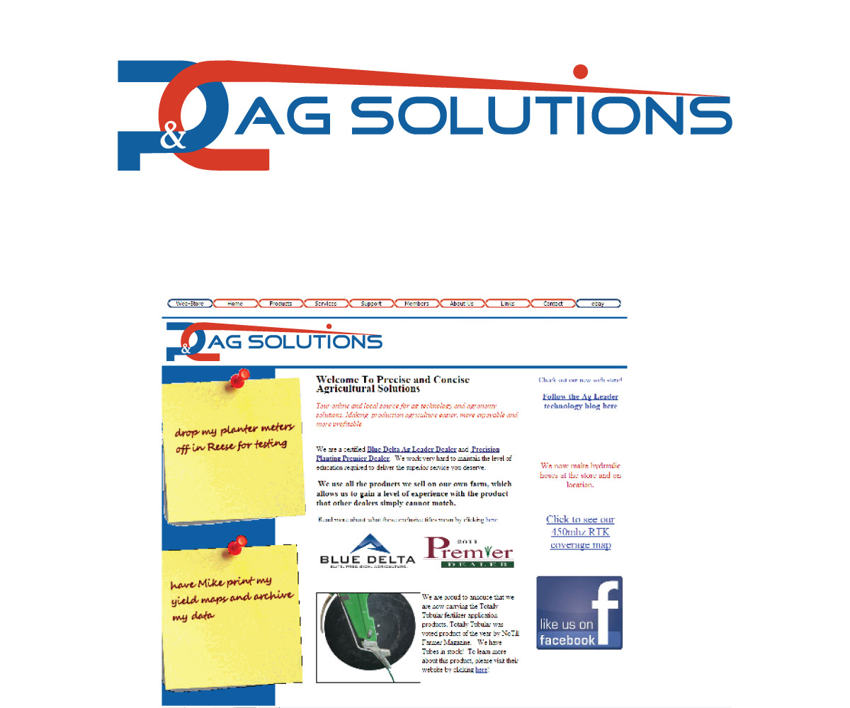Logo-Design von niko für Precise & Concise Ag Solutions LLC | Design #4288052