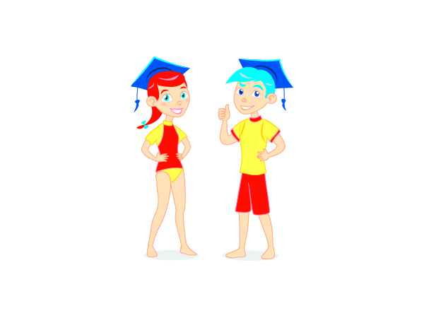 Illustration Design by iamthestory for DARREN LANGE SWIMMING ACADEMY | Design #1222217