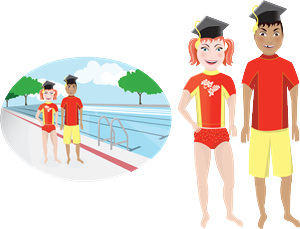 Illustration-Design von Kelsey für DARREN LANGE SWIMMING ACADEMY | Design #1232373