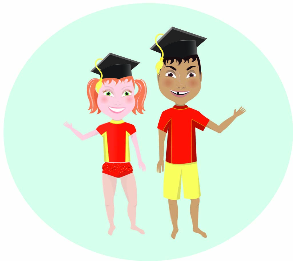 Illustration Design by Kelsey for DARREN LANGE SWIMMING ACADEMY | Design #1240923