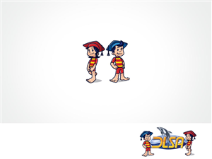 Children Swim School Charactors | Illustration-Design von ArtTank