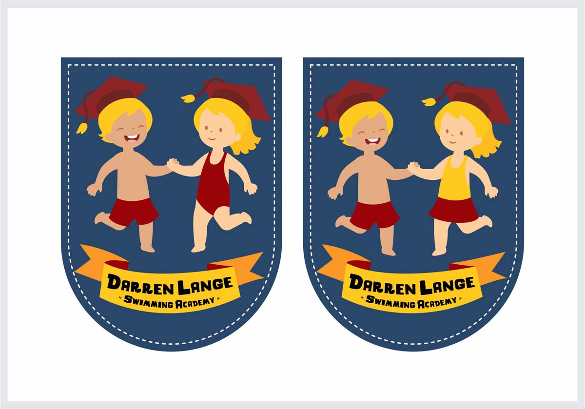 Illustration-Design von nitchii für DARREN LANGE SWIMMING ACADEMY | Design #1239477
