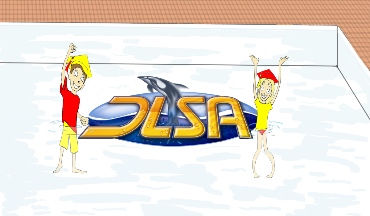 Illustration Design by imprint77 for DARREN LANGE SWIMMING ACADEMY | Design #1244362