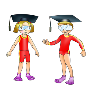 Illustration Design by Creative Faves for DARREN LANGE SWIMMING ACADEMY | Design: #1225046