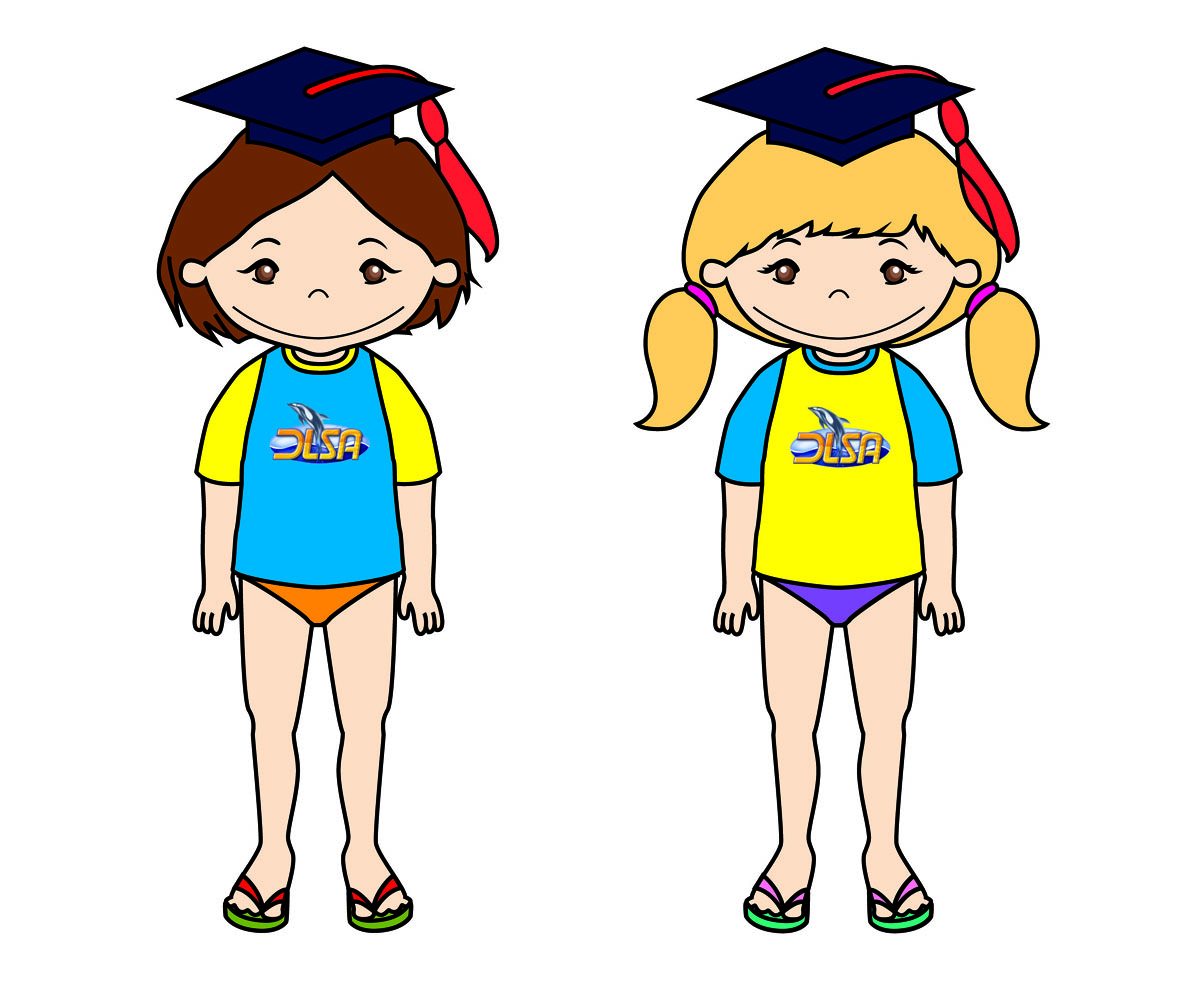 Illustration Design by . for DARREN LANGE SWIMMING ACADEMY | Design #1244357