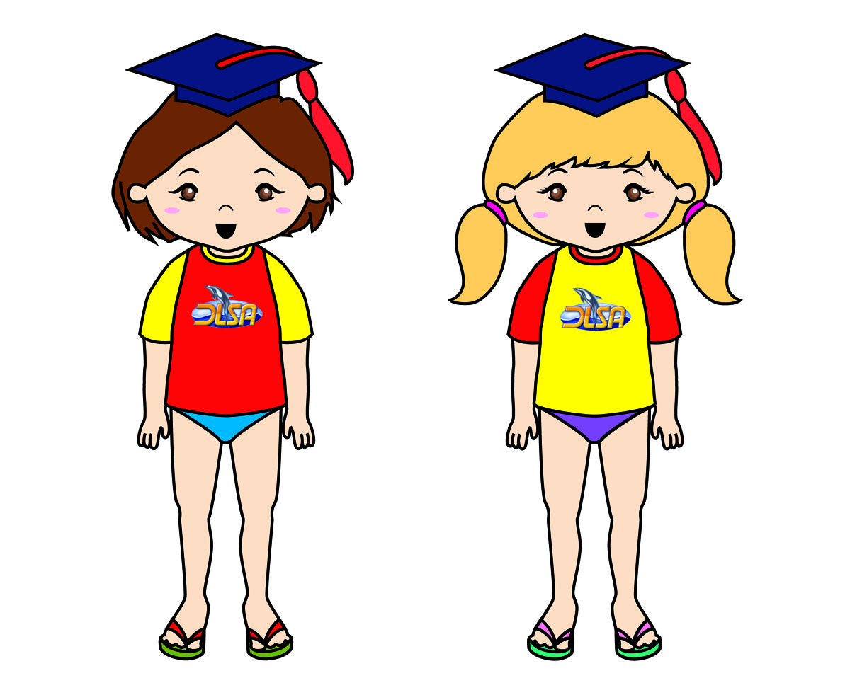 Illustration Design by . for DARREN LANGE SWIMMING ACADEMY | Design #1250661