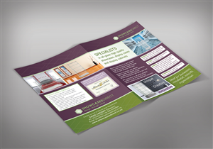 Brochure Design Project - Glass Cabinets | Diseño de Brochure por Ekanite
