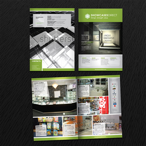 Brochure Design Project - Glass Cabinets | Diseño de Brochure por Svetlin Angelov