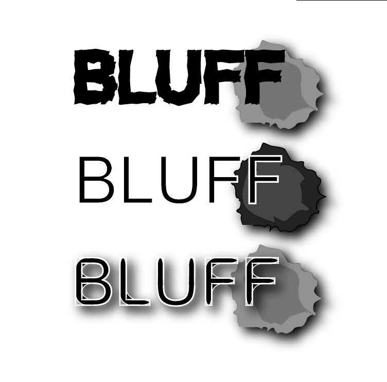 Logo Design by junio7S for Bluff | Design #4281463