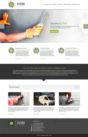 Web Design by OM for this project | Design #4293584