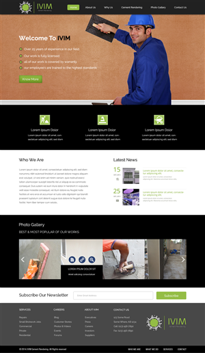 Diseño Web por OM para este proyecto | Diseño: #4297435