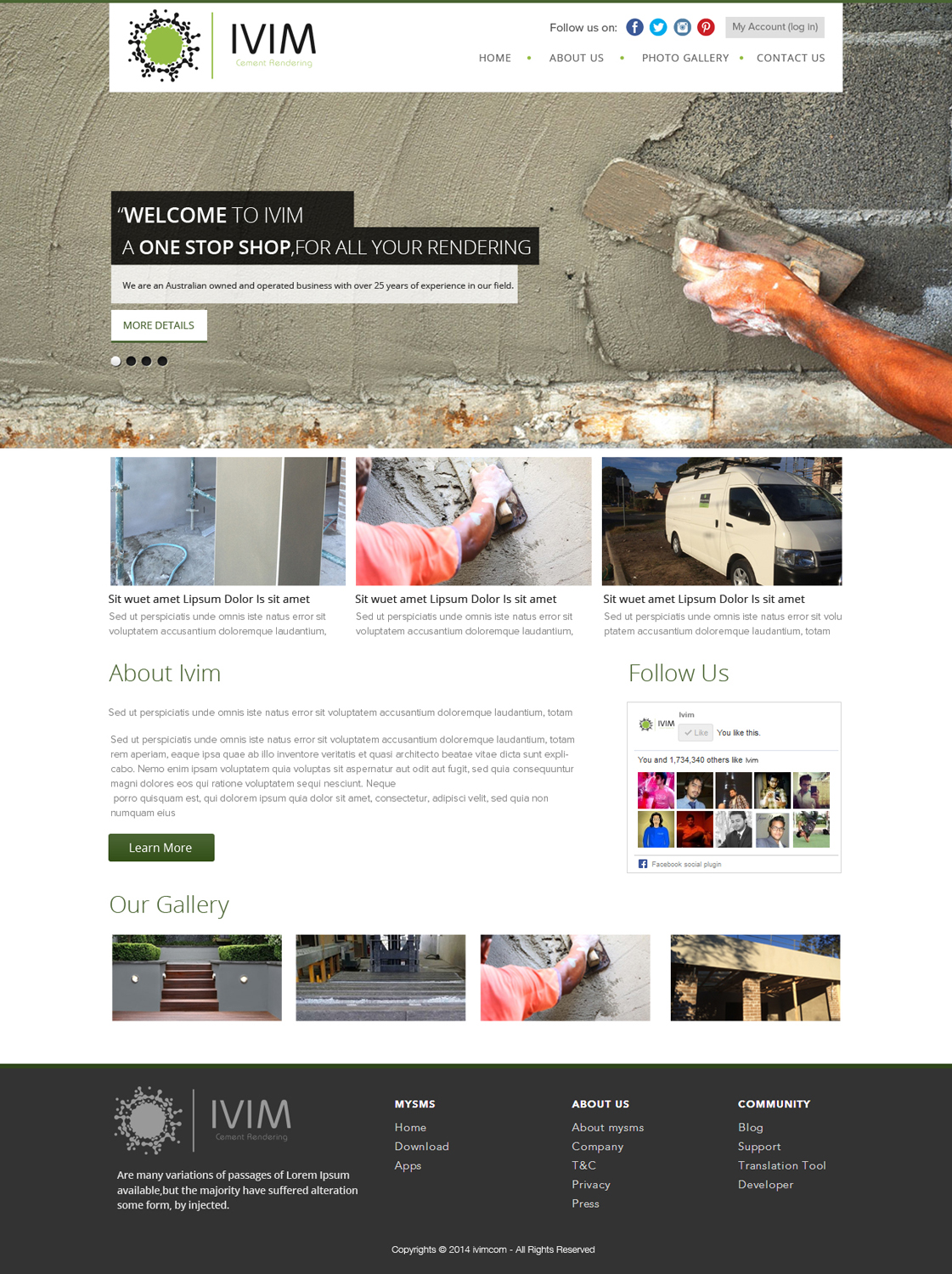 Web Design by OM for this project | Design #4297444