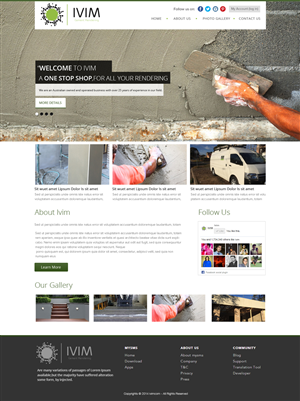 Diseño Web por OM para este proyecto | Diseño: #4297444