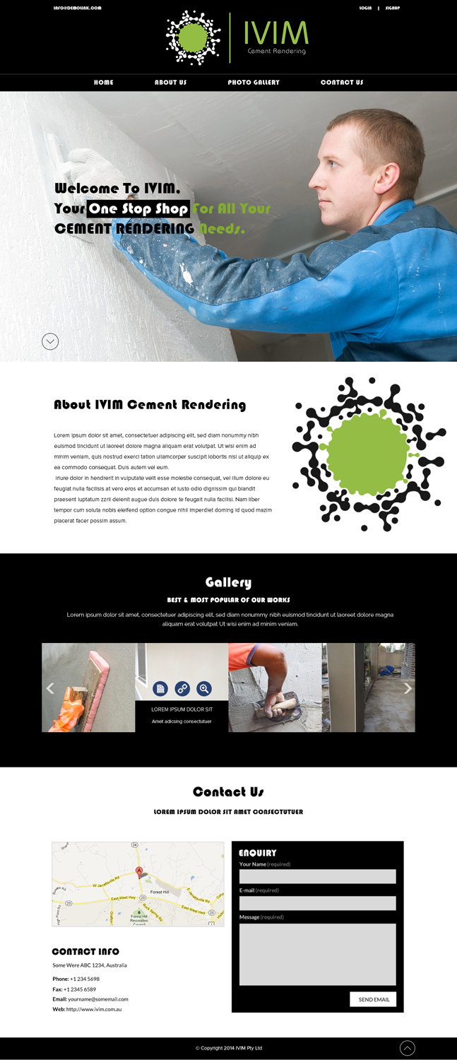 Web Design by OM for this project | Design #4302759