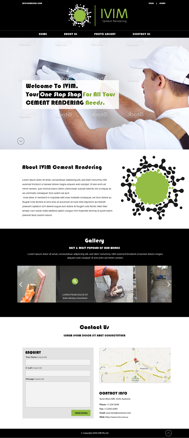 Web Design by OM for this project | Design #4302760