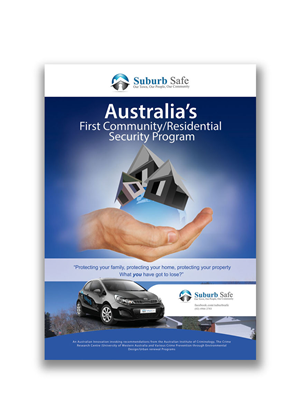 Australia's first Residential Security Program | Design de Poster par The RANFOUR Project