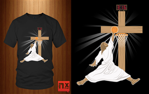 Movie Producer Needs "Air Jesus" T-shirt Design