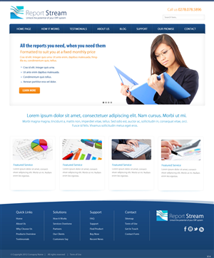 Web Design by pb for this project | Design: #1227280