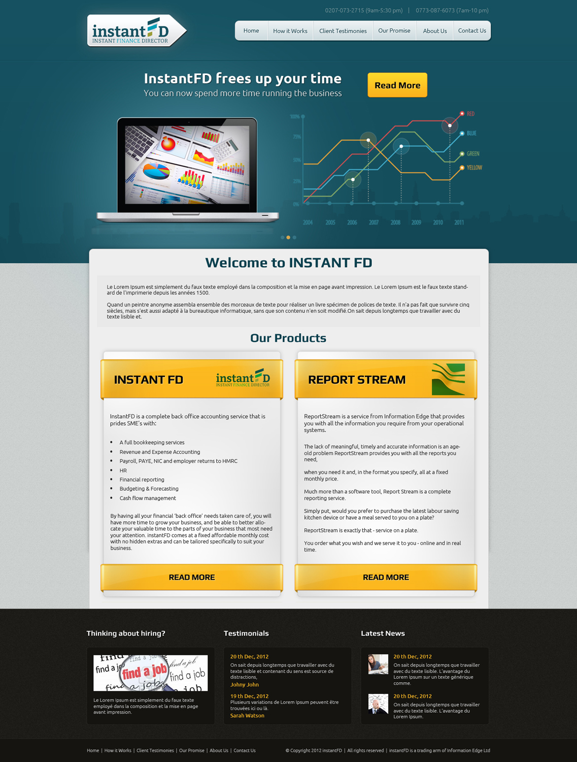 Web-Design von OM für dieses Projekt | Design #1233801