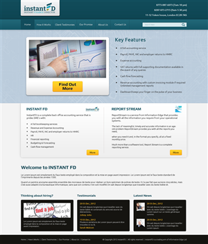Web Design by OM for this project | Design #1233804