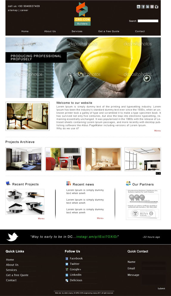 Web Design by rafzin for this project | Design #1228381