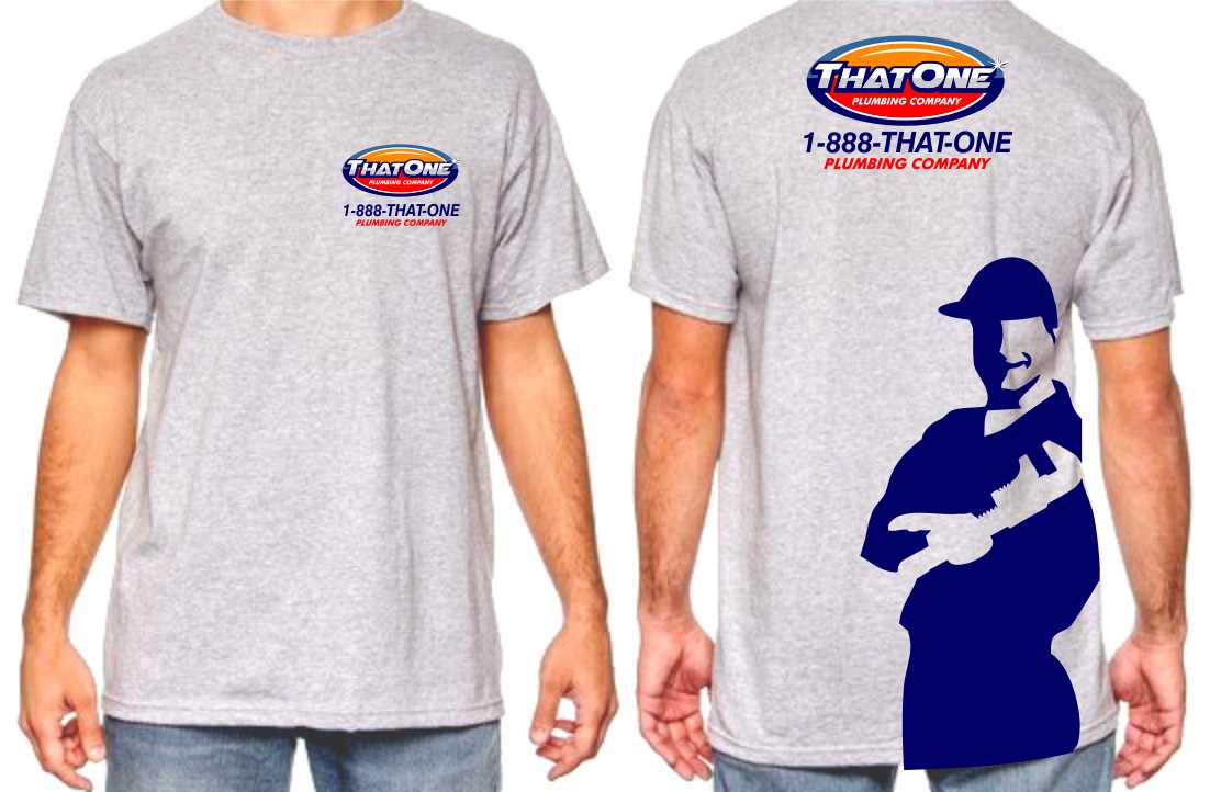 T-shirt Design by JHG for That One Plumbing Company | Design #4392405