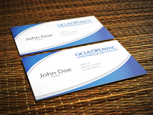 New eyelid plastic surgery office needs a business card design-Oculoplastic Consultants of the Carol | Business Card Design by The RANFOUR Project
