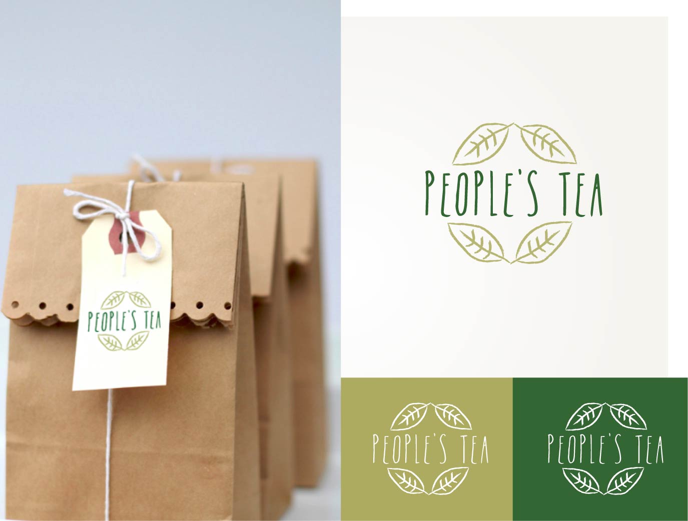 Logo Design by wonderland for People''s Tea | Design #4290743