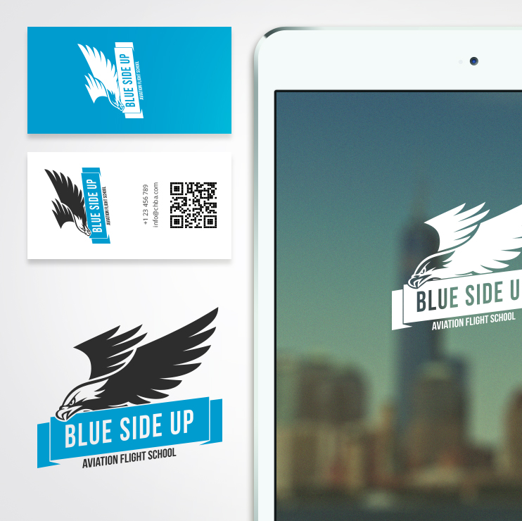 Logo Design by studio-sfp.com for Blue Side Up of SC LLC. | Design #4283494