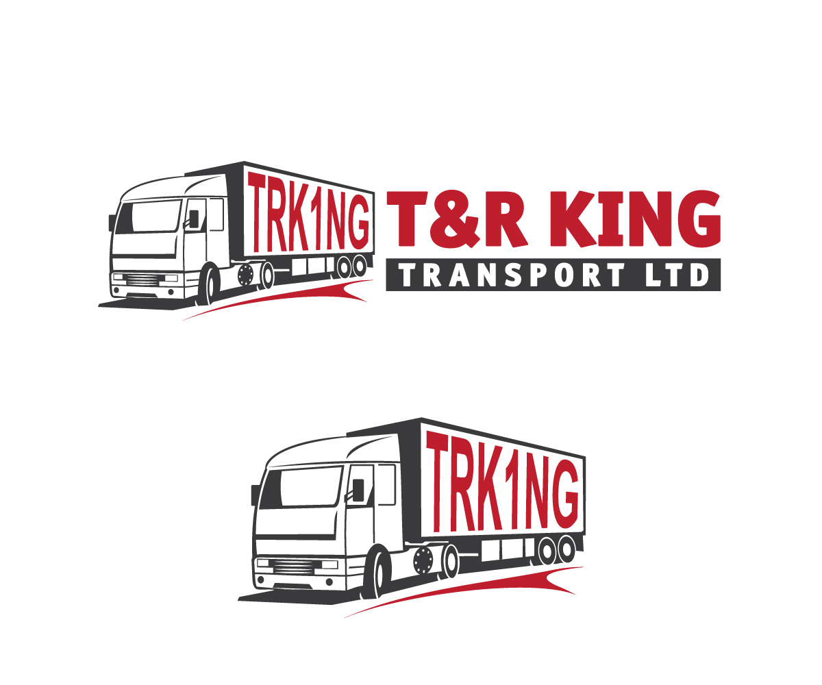 Logo Design by Crest Logo Designs for T&R KING TRANSPORT LTD | Design #4308132