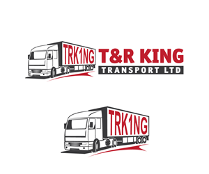 Logo Design by Crest Logo Designs for T&R KING TRANSPORT LTD | Design: #4308132
